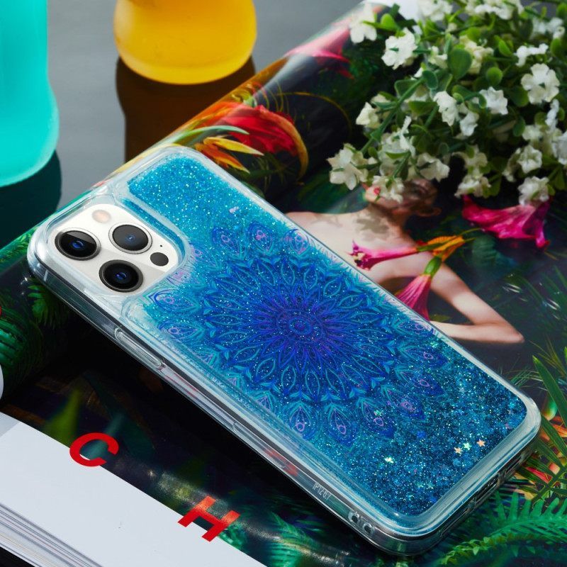 Θήκη iPhone 15 Pro Mandala Glitter